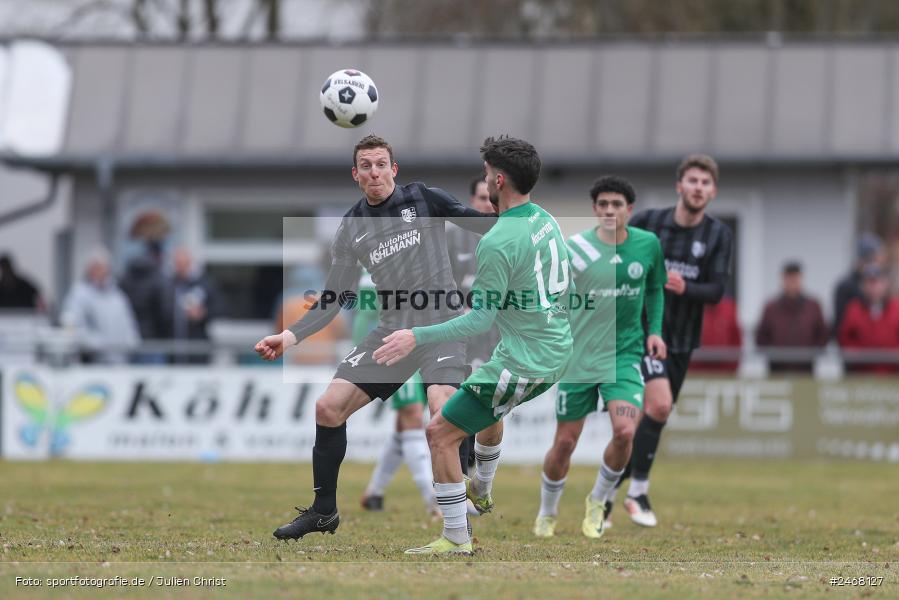 Sportplatz, Karlburg, 01.03.2025, sport, action, BFV, Fussball, 23. Spieltag, Bayernliga Nord, SVF, TSV, SV Fortuna Regensburg, TSV Karlburg - Bild-ID: 2468127
