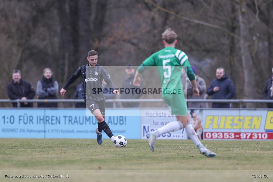 Sportplatz, Karlburg, 01.03.2025, sport, action, BFV, Fussball, 23. Spieltag, Bayernliga Nord, SVF, TSV, SV Fortuna Regensburg, TSV Karlburg - Bild-ID: 2468130