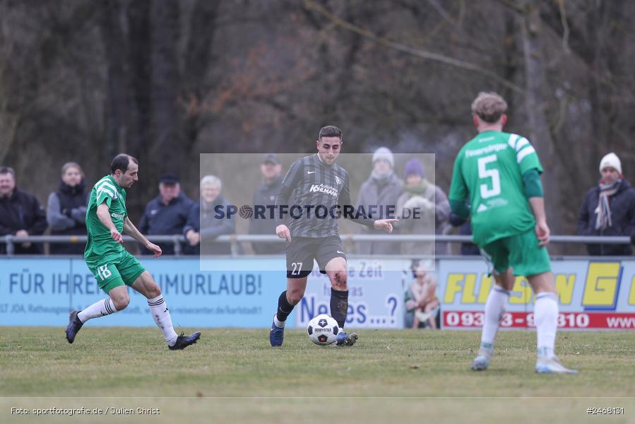 Sportplatz, Karlburg, 01.03.2025, sport, action, BFV, Fussball, 23. Spieltag, Bayernliga Nord, SVF, TSV, SV Fortuna Regensburg, TSV Karlburg - Bild-ID: 2468131