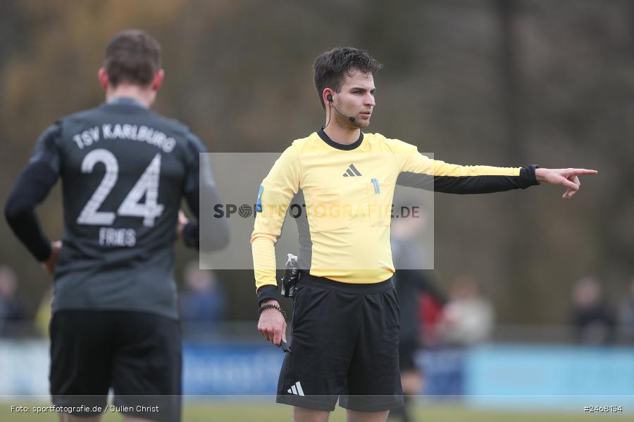 Sportplatz, Karlburg, 01.03.2025, sport, action, BFV, Fussball, 23. Spieltag, Bayernliga Nord, SVF, TSV, SV Fortuna Regensburg, TSV Karlburg - Bild-ID: 2468134