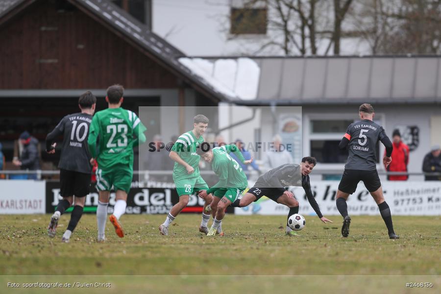 Sportplatz, Karlburg, 01.03.2025, sport, action, BFV, Fussball, 23. Spieltag, Bayernliga Nord, SVF, TSV, SV Fortuna Regensburg, TSV Karlburg - Bild-ID: 2468136