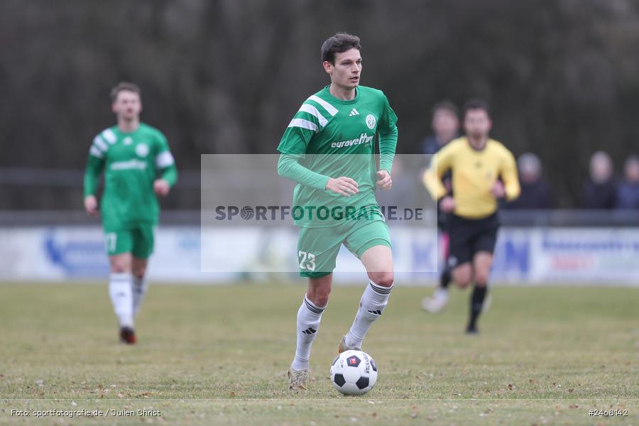 Sportplatz, Karlburg, 01.03.2025, sport, action, BFV, Fussball, 23. Spieltag, Bayernliga Nord, SVF, TSV, SV Fortuna Regensburg, TSV Karlburg - Bild-ID: 2468142