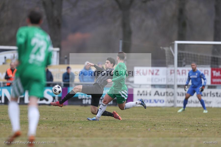 Sportplatz, Karlburg, 01.03.2025, sport, action, BFV, Fussball, 23. Spieltag, Bayernliga Nord, SVF, TSV, SV Fortuna Regensburg, TSV Karlburg - Bild-ID: 2468145