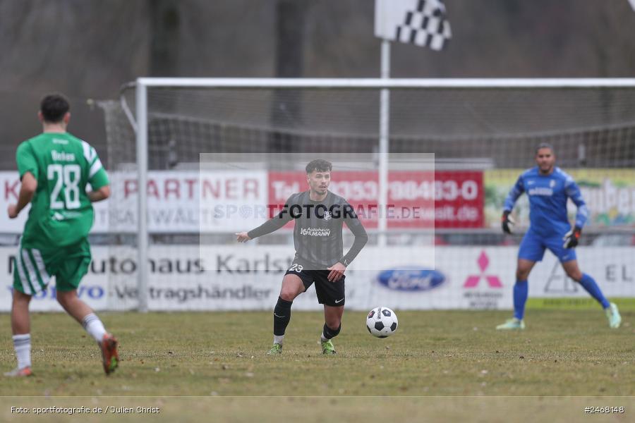 Sportplatz, Karlburg, 01.03.2025, sport, action, BFV, Fussball, 23. Spieltag, Bayernliga Nord, SVF, TSV, SV Fortuna Regensburg, TSV Karlburg - Bild-ID: 2468148