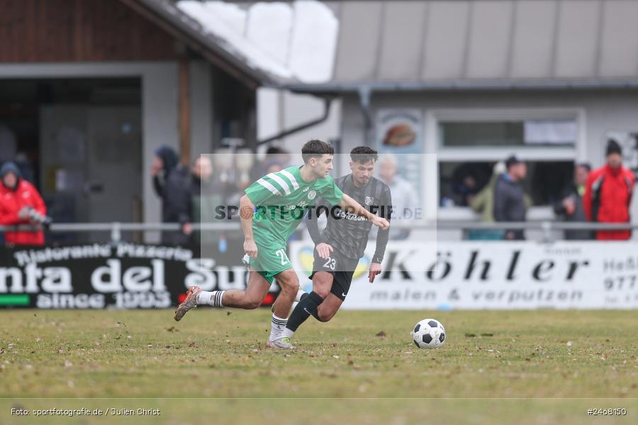 Sportplatz, Karlburg, 01.03.2025, sport, action, BFV, Fussball, 23. Spieltag, Bayernliga Nord, SVF, TSV, SV Fortuna Regensburg, TSV Karlburg - Bild-ID: 2468150