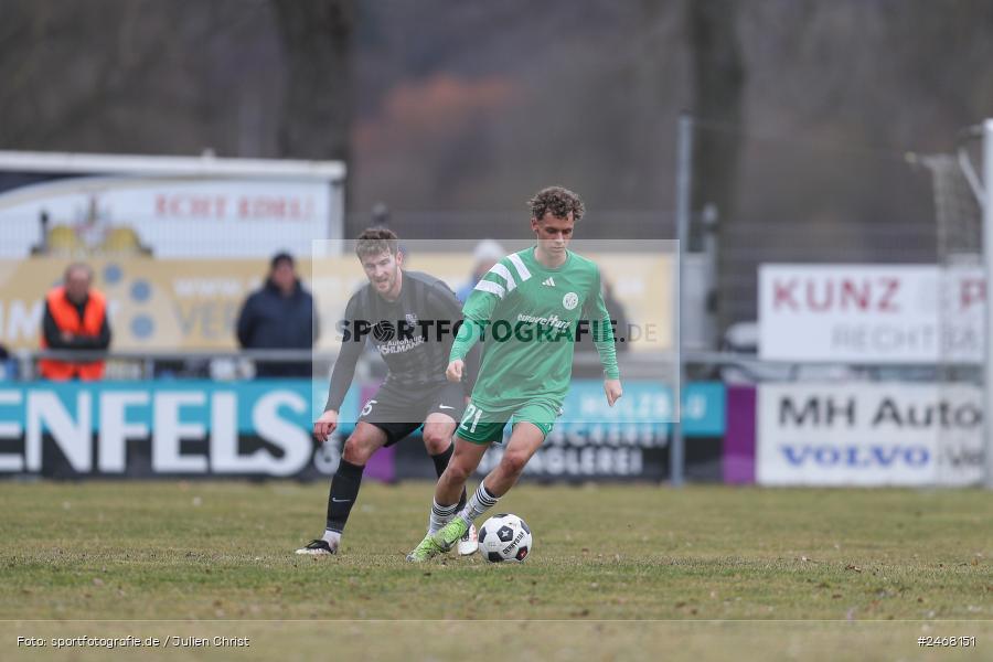 Sportplatz, Karlburg, 01.03.2025, sport, action, BFV, Fussball, 23. Spieltag, Bayernliga Nord, SVF, TSV, SV Fortuna Regensburg, TSV Karlburg - Bild-ID: 2468151
