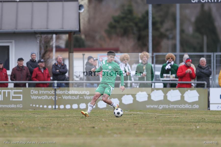 Sportplatz, Karlburg, 01.03.2025, sport, action, BFV, Fussball, 23. Spieltag, Bayernliga Nord, SVF, TSV, SV Fortuna Regensburg, TSV Karlburg - Bild-ID: 2468152