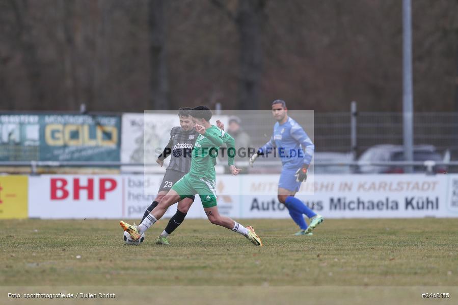 Sportplatz, Karlburg, 01.03.2025, sport, action, BFV, Fussball, 23. Spieltag, Bayernliga Nord, SVF, TSV, SV Fortuna Regensburg, TSV Karlburg - Bild-ID: 2468155