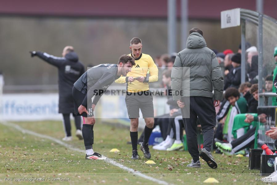 Sportplatz, Karlburg, 01.03.2025, sport, action, BFV, Fussball, 23. Spieltag, Bayernliga Nord, SVF, TSV, SV Fortuna Regensburg, TSV Karlburg - Bild-ID: 2468157