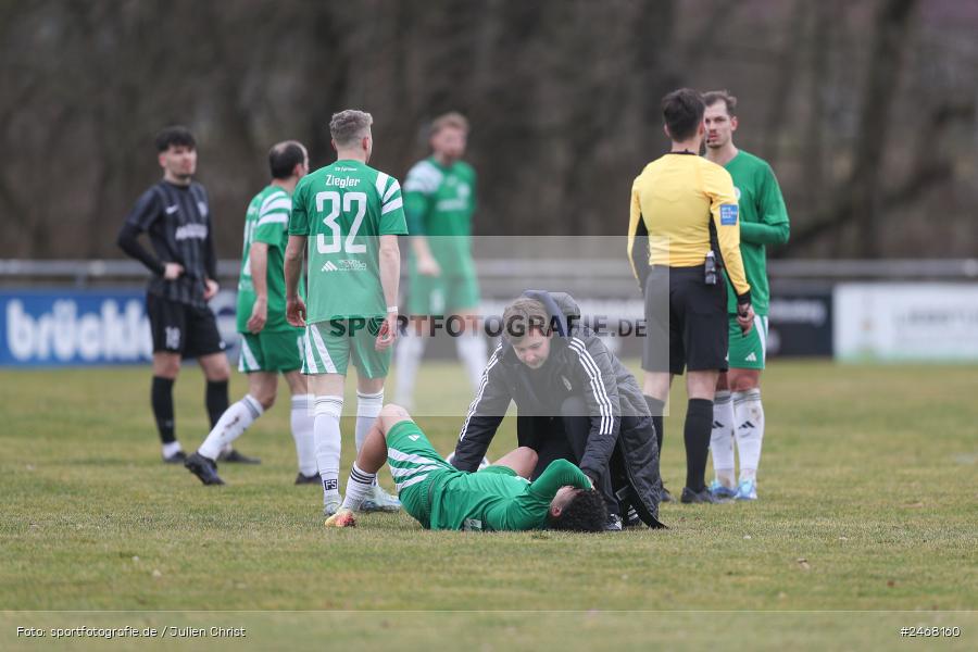 Sportplatz, Karlburg, 01.03.2025, sport, action, BFV, Fussball, 23. Spieltag, Bayernliga Nord, SVF, TSV, SV Fortuna Regensburg, TSV Karlburg - Bild-ID: 2468160