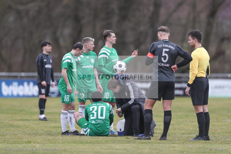 Sportplatz, Karlburg, 01.03.2025, sport, action, BFV, Fussball, 23. Spieltag, Bayernliga Nord, SVF, TSV, SV Fortuna Regensburg, TSV Karlburg - Bild-ID: 2468161