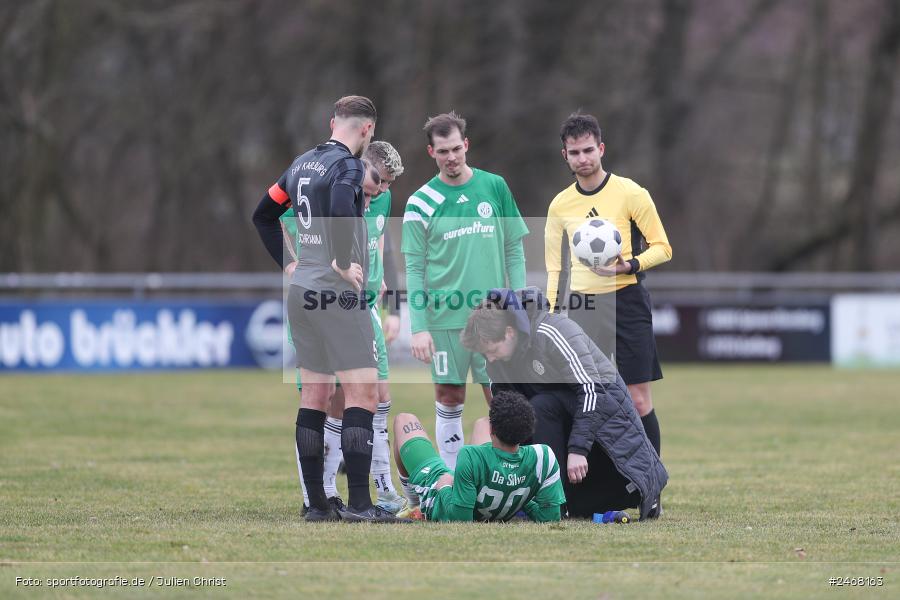 Sportplatz, Karlburg, 01.03.2025, sport, action, BFV, Fussball, 23. Spieltag, Bayernliga Nord, SVF, TSV, SV Fortuna Regensburg, TSV Karlburg - Bild-ID: 2468163