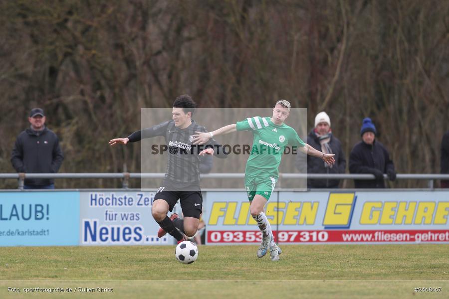 Sportplatz, Karlburg, 01.03.2025, sport, action, BFV, Fussball, 23. Spieltag, Bayernliga Nord, SVF, TSV, SV Fortuna Regensburg, TSV Karlburg - Bild-ID: 2468167