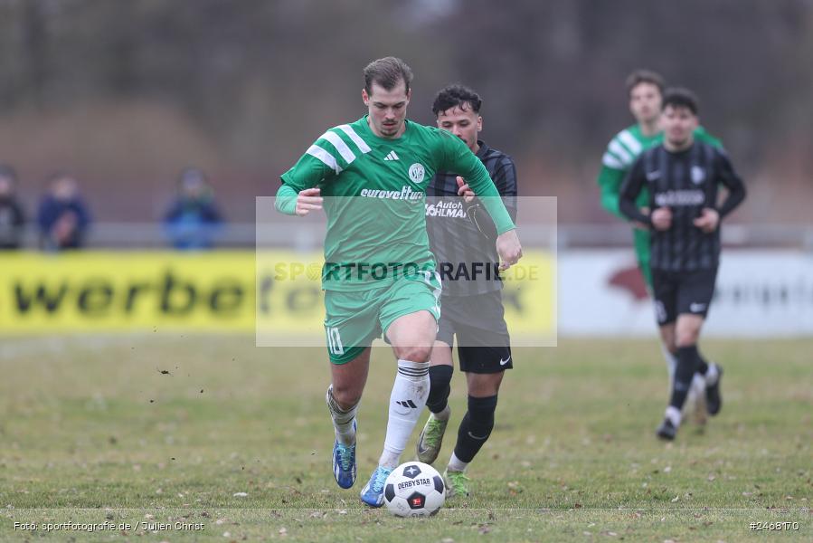 Sportplatz, Karlburg, 01.03.2025, sport, action, BFV, Fussball, 23. Spieltag, Bayernliga Nord, SVF, TSV, SV Fortuna Regensburg, TSV Karlburg - Bild-ID: 2468170