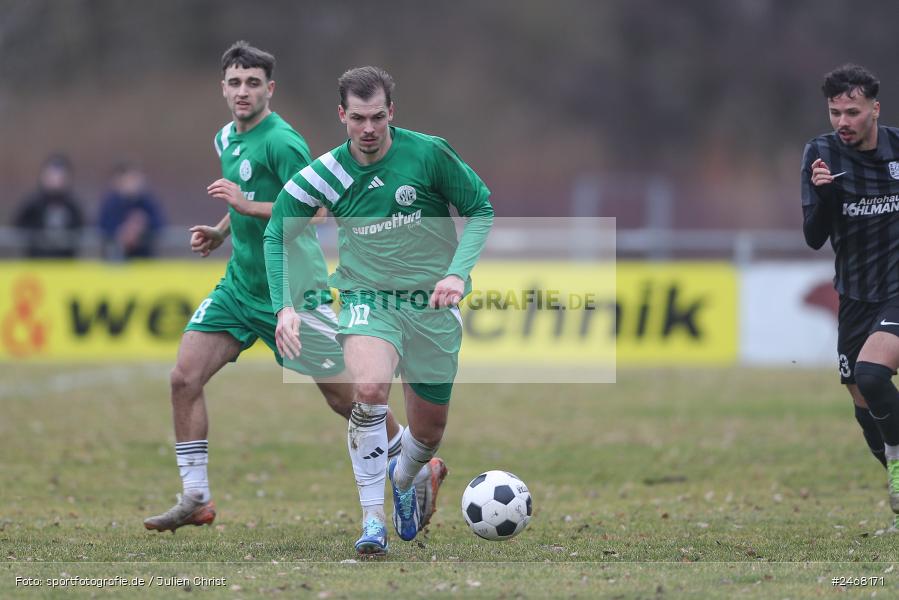 Sportplatz, Karlburg, 01.03.2025, sport, action, BFV, Fussball, 23. Spieltag, Bayernliga Nord, SVF, TSV, SV Fortuna Regensburg, TSV Karlburg - Bild-ID: 2468171