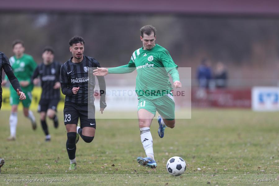 Sportplatz, Karlburg, 01.03.2025, sport, action, BFV, Fussball, 23. Spieltag, Bayernliga Nord, SVF, TSV, SV Fortuna Regensburg, TSV Karlburg - Bild-ID: 2468172