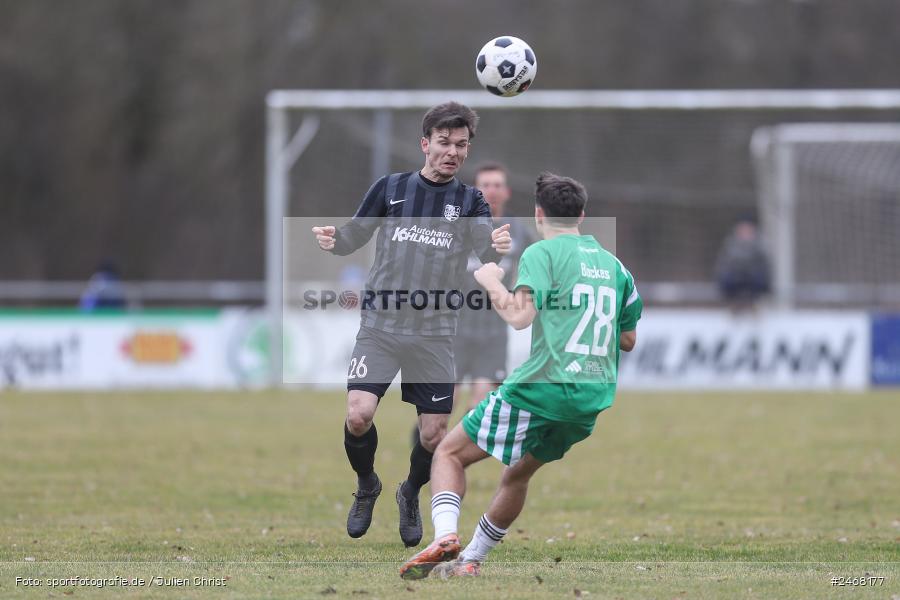 Sportplatz, Karlburg, 01.03.2025, sport, action, BFV, Fussball, 23. Spieltag, Bayernliga Nord, SVF, TSV, SV Fortuna Regensburg, TSV Karlburg - Bild-ID: 2468177 Sportplatz, Karlburg, 01.03.2025, sport, action, BFV, Fussball, 23. Spieltag, Bayernliga Nord, SVF, TSV, SV Fortuna Regensburg, TSV Karlburg - Bild-ID: 2468177