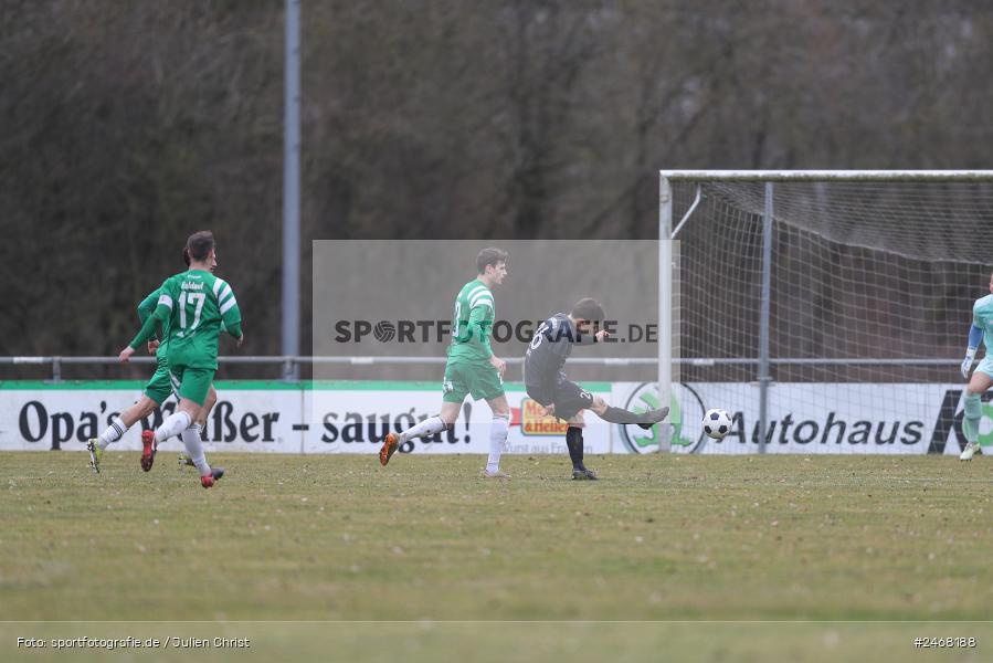 Sportplatz, Karlburg, 01.03.2025, sport, action, BFV, Fussball, 23. Spieltag, Bayernliga Nord, SVF, TSV, SV Fortuna Regensburg, TSV Karlburg - Bild-ID: 2468188