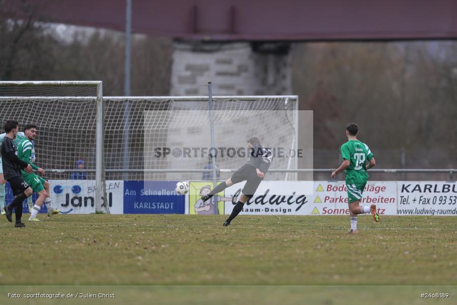 Sportplatz, Karlburg, 01.03.2025, sport, action, BFV, Fussball, 23. Spieltag, Bayernliga Nord, SVF, TSV, SV Fortuna Regensburg, TSV Karlburg - Bild-ID: 2468189