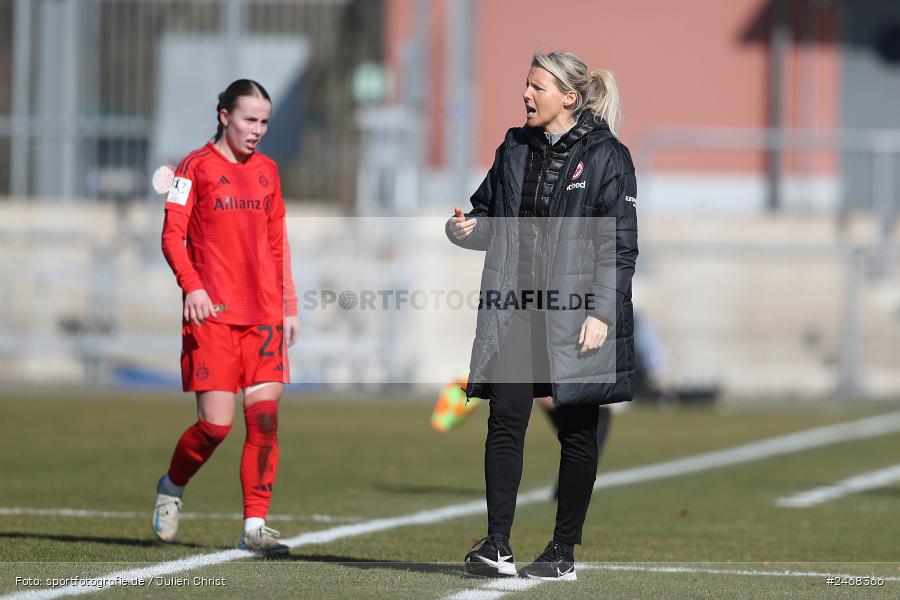 Stadion am Brentanobad, Frankfurt, 02.03.2025, sport, action, DFB, Fussball, 2. Frauen-Bundesliga, FCB, SGE, FC Bayern München II, Eintracht Frankfurt II - Bild-ID: 2468366 Stadion am Brentanobad, Frankfurt, 02.03.2025, sport, action, DFB, Fussball, 2. Frauen-Bundesliga, FCB, SGE, FC Bayern München II, Eintracht Frankfurt II - Bild-ID: 2468366