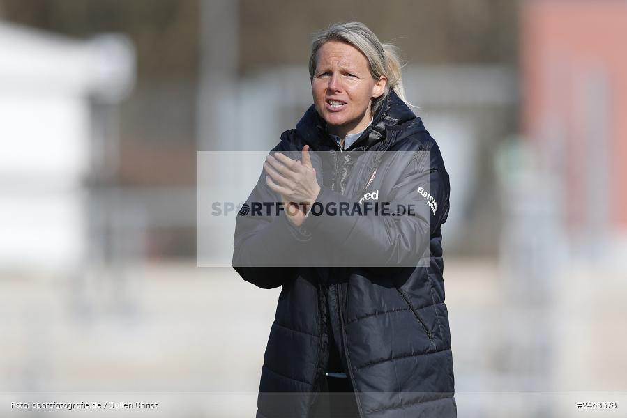 Stadion am Brentanobad, Frankfurt, 02.03.2025, sport, action, DFB, Fussball, 2. Frauen-Bundesliga, FCB, SGE, FC Bayern München II, Eintracht Frankfurt II - Bild-ID: 2468378