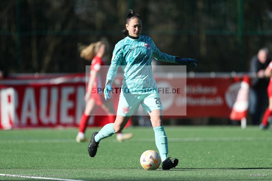 KR Bierbrauerweg, Offenbach, 02.03.2025, sport, action, Fussball, Regionalliga Süd, TSV, OFC, TSV Jahn Calden, Kickers Offenbach - Bild-ID: 2468399