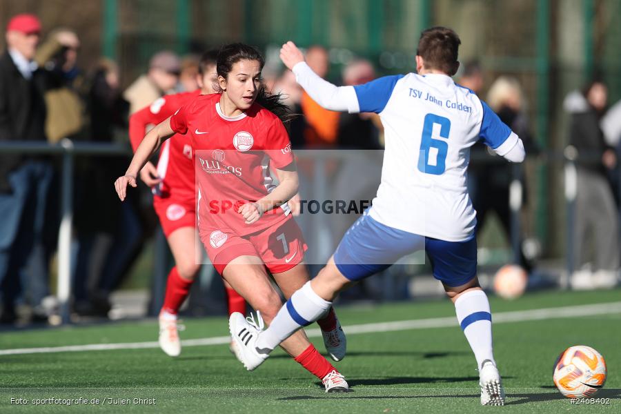 KR Bierbrauerweg, Offenbach, 02.03.2025, sport, action, Fussball, Regionalliga Süd, TSV, OFC, TSV Jahn Calden, Kickers Offenbach - Bild-ID: 2468402