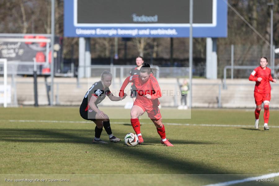 sport, action, Stadion am Brentanobad, SGE, Fussball, Frankfurt, FCB, FC Bayern München II, Eintracht Frankfurt II, DFB, 2. Frauen-Bundesliga, 02.03.2025 - Bild-ID: 2468409 sport, action, Stadion am Brentanobad, SGE, Fussball, Frankfurt, FCB, FC Bayern München II, Eintracht Frankfurt II, DFB, 2. Frauen-Bundesliga, 02.03.2025 - Bild-ID: 2468409