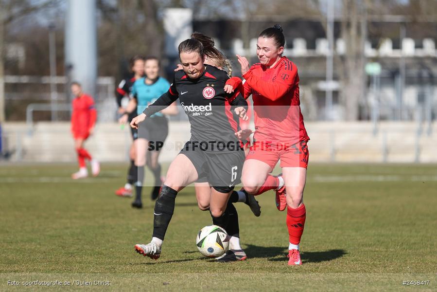 sport, action, Stadion am Brentanobad, SGE, Fussball, Frankfurt, FCB, FC Bayern München II, Eintracht Frankfurt II, DFB, 2. Frauen-Bundesliga, 02.03.2025 - Bild-ID: 2468417 sport, action, Stadion am Brentanobad, SGE, Fussball, Frankfurt, FCB, FC Bayern München II, Eintracht Frankfurt II, DFB, 2. Frauen-Bundesliga, 02.03.2025 - Bild-ID: 2468417