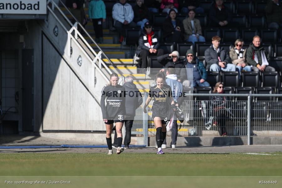 sport, action, Stadion am Brentanobad, SGE, Fussball, Frankfurt, FCB, FC Bayern München II, Eintracht Frankfurt II, DFB, 2. Frauen-Bundesliga, 02.03.2025 - Bild-ID: 2468469 sport, action, Stadion am Brentanobad, SGE, Fussball, Frankfurt, FCB, FC Bayern München II, Eintracht Frankfurt II, DFB, 2. Frauen-Bundesliga, 02.03.2025 - Bild-ID: 2468469