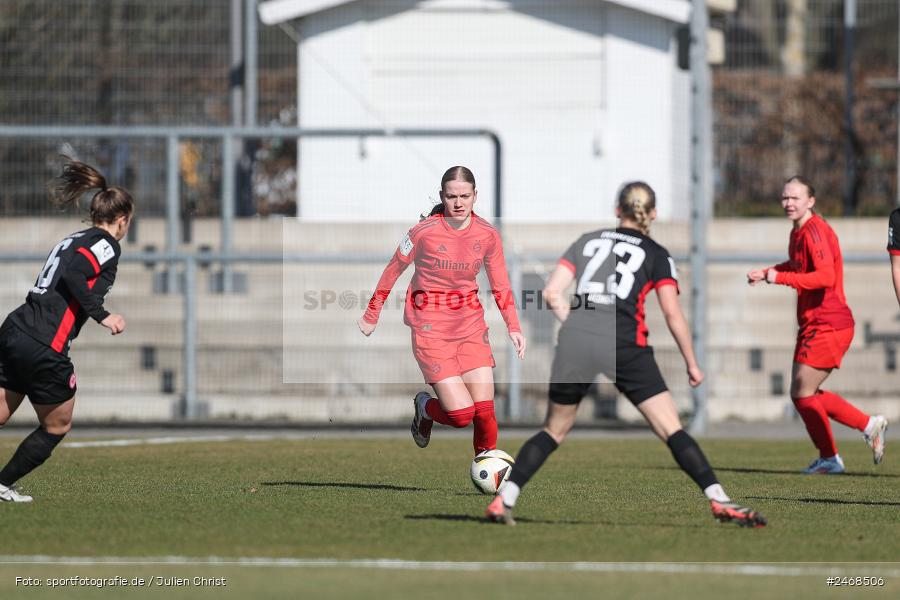 sport, action, Stadion am Brentanobad, SGE, Fussball, Frankfurt, FCB, FC Bayern München II, Eintracht Frankfurt II, DFB, 2. Frauen-Bundesliga, 02.03.2025 - Bild-ID: 2468506 sport, action, Stadion am Brentanobad, SGE, Fussball, Frankfurt, FCB, FC Bayern München II, Eintracht Frankfurt II, DFB, 2. Frauen-Bundesliga, 02.03.2025 - Bild-ID: 2468506