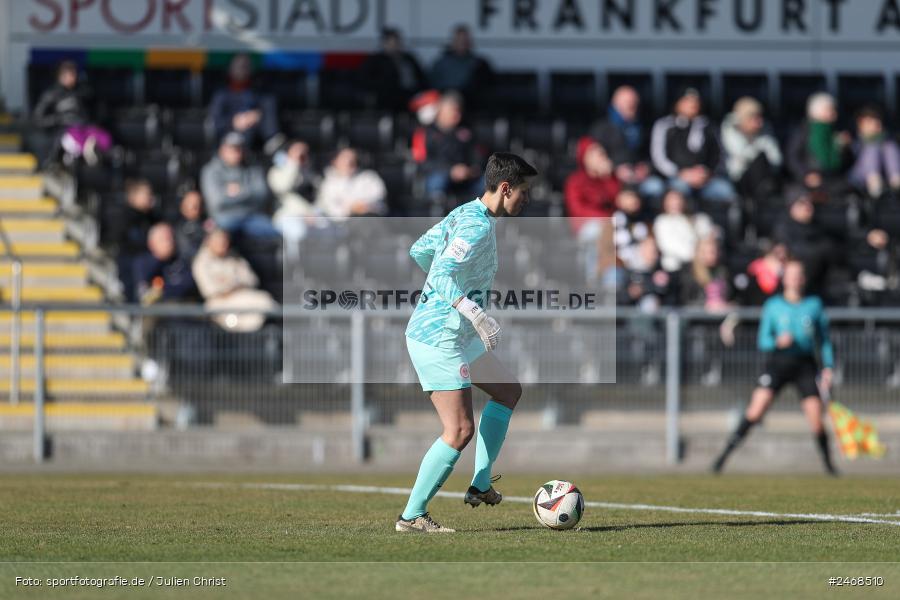 sport, action, Stadion am Brentanobad, SGE, Fussball, Frankfurt, FCB, FC Bayern München II, Eintracht Frankfurt II, DFB, 2. Frauen-Bundesliga, 02.03.2025 - Bild-ID: 2468510 sport, action, Stadion am Brentanobad, SGE, Fussball, Frankfurt, FCB, FC Bayern München II, Eintracht Frankfurt II, DFB, 2. Frauen-Bundesliga, 02.03.2025 - Bild-ID: 2468510