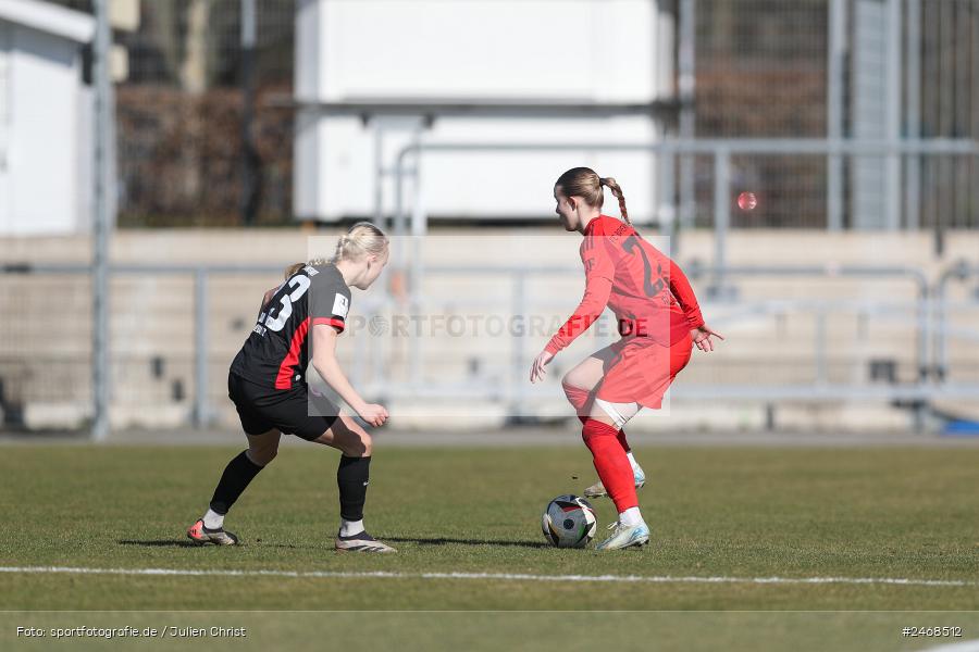 sport, action, Stadion am Brentanobad, SGE, Fussball, Frankfurt, FCB, FC Bayern München II, Eintracht Frankfurt II, DFB, 2. Frauen-Bundesliga, 02.03.2025 - Bild-ID: 2468512 sport, action, Stadion am Brentanobad, SGE, Fussball, Frankfurt, FCB, FC Bayern München II, Eintracht Frankfurt II, DFB, 2. Frauen-Bundesliga, 02.03.2025 - Bild-ID: 2468512
