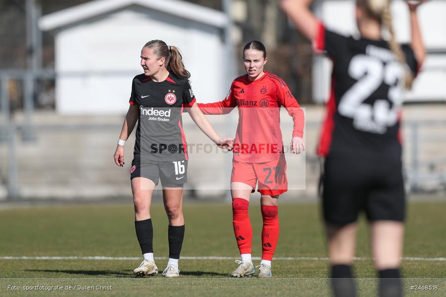 sport, action, Stadion am Brentanobad, SGE, Fussball, Frankfurt, FCB, FC Bayern München II, Eintracht Frankfurt II, DFB, 2. Frauen-Bundesliga, 02.03.2025 - Bild-ID: 2468518 sport, action, Stadion am Brentanobad, SGE, Fussball, Frankfurt, FCB, FC Bayern München II, Eintracht Frankfurt II, DFB, 2. Frauen-Bundesliga, 02.03.2025 - Bild-ID: 2468518