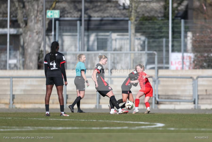 sport, action, Stadion am Brentanobad, SGE, Fussball, Frankfurt, FCB, FC Bayern München II, Eintracht Frankfurt II, DFB, 2. Frauen-Bundesliga, 02.03.2025 - Bild-ID: 2468543 sport, action, Stadion am Brentanobad, SGE, Fussball, Frankfurt, FCB, FC Bayern München II, Eintracht Frankfurt II, DFB, 2. Frauen-Bundesliga, 02.03.2025 - Bild-ID: 2468543