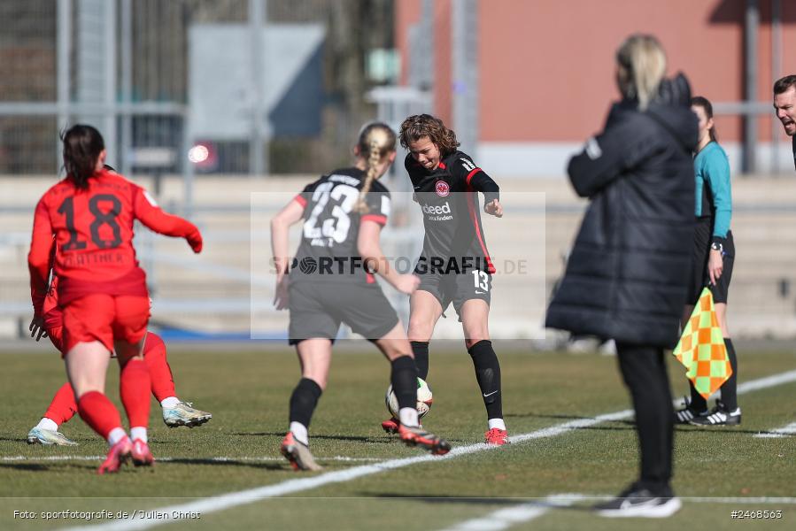 sport, action, Stadion am Brentanobad, SGE, Fussball, Frankfurt, FCB, FC Bayern München II, Eintracht Frankfurt II, DFB, 2. Frauen-Bundesliga, 02.03.2025 - Bild-ID: 2468563 sport, action, Stadion am Brentanobad, SGE, Fussball, Frankfurt, FCB, FC Bayern München II, Eintracht Frankfurt II, DFB, 2. Frauen-Bundesliga, 02.03.2025 - Bild-ID: 2468563