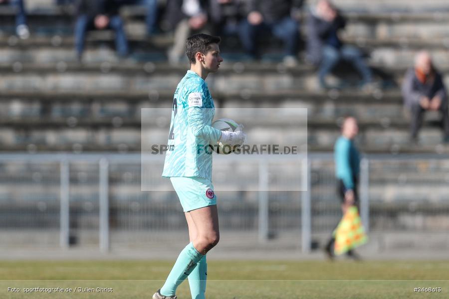 sport, action, Stadion am Brentanobad, SGE, Fussball, Frankfurt, FCB, FC Bayern München II, Eintracht Frankfurt II, DFB, 2. Frauen-Bundesliga, 02.03.2025 - Bild-ID: 2468613