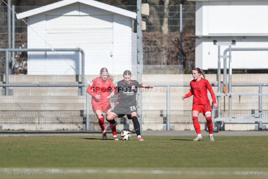 sport, action, Stadion am Brentanobad, SGE, Fussball, Frankfurt, FCB, FC Bayern München II, Eintracht Frankfurt II, DFB, 2. Frauen-Bundesliga, 02.03.2025 - Bild-ID: 2468622 sport, action, Stadion am Brentanobad, SGE, Fussball, Frankfurt, FCB, FC Bayern München II, Eintracht Frankfurt II, DFB, 2. Frauen-Bundesliga, 02.03.2025 - Bild-ID: 2468622