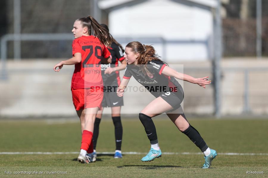 sport, action, Stadion am Brentanobad, SGE, Fussball, Frankfurt, FCB, FC Bayern München II, Eintracht Frankfurt II, DFB, 2. Frauen-Bundesliga, 02.03.2025 - Bild-ID: 2468668 sport, action, Stadion am Brentanobad, SGE, Fussball, Frankfurt, FCB, FC Bayern München II, Eintracht Frankfurt II, DFB, 2. Frauen-Bundesliga, 02.03.2025 - Bild-ID: 2468668