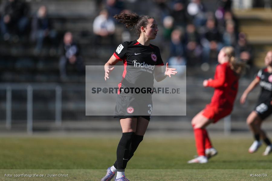 sport, action, Stadion am Brentanobad, SGE, Fussball, Frankfurt, FCB, FC Bayern München II, Eintracht Frankfurt II, DFB, 2. Frauen-Bundesliga, 02.03.2025 - Bild-ID: 2468739 sport, action, Stadion am Brentanobad, SGE, Fussball, Frankfurt, FCB, FC Bayern München II, Eintracht Frankfurt II, DFB, 2. Frauen-Bundesliga, 02.03.2025 - Bild-ID: 2468739