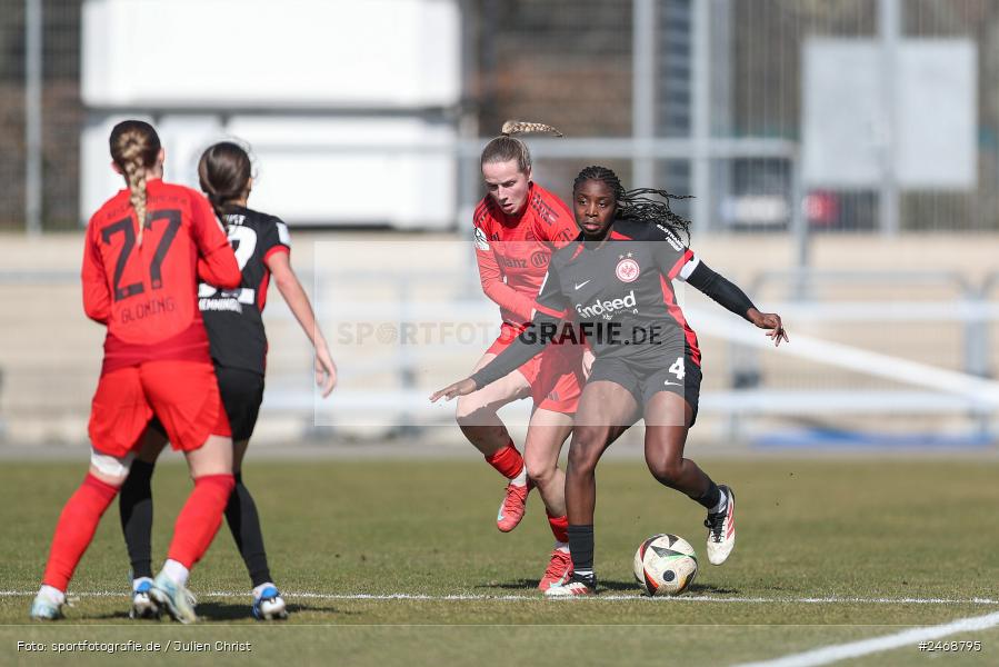 sport, action, Stadion am Brentanobad, SGE, Fussball, Frankfurt, FCB, FC Bayern München II, Eintracht Frankfurt II, DFB, 2. Frauen-Bundesliga, 02.03.2025 - Bild-ID: 2468795 sport, action, Stadion am Brentanobad, SGE, Fussball, Frankfurt, FCB, FC Bayern München II, Eintracht Frankfurt II, DFB, 2. Frauen-Bundesliga, 02.03.2025 - Bild-ID: 2468795