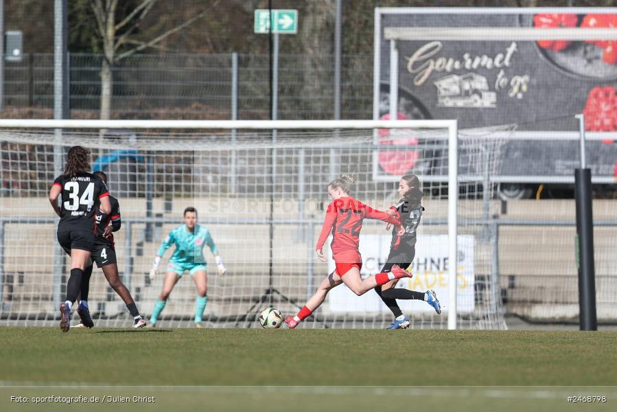 sport, action, Stadion am Brentanobad, SGE, Fussball, Frankfurt, FCB, FC Bayern München II, Eintracht Frankfurt II, DFB, 2. Frauen-Bundesliga, 02.03.2025 - Bild-ID: 2468798 sport, action, Stadion am Brentanobad, SGE, Fussball, Frankfurt, FCB, FC Bayern München II, Eintracht Frankfurt II, DFB, 2. Frauen-Bundesliga, 02.03.2025 - Bild-ID: 2468798