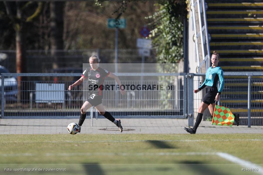 sport, action, Stadion am Brentanobad, SGE, Fussball, Frankfurt, FCB, FC Bayern München II, Eintracht Frankfurt II, DFB, 2. Frauen-Bundesliga, 02.03.2025 - Bild-ID: 2468802 sport, action, Stadion am Brentanobad, SGE, Fussball, Frankfurt, FCB, FC Bayern München II, Eintracht Frankfurt II, DFB, 2. Frauen-Bundesliga, 02.03.2025 - Bild-ID: 2468802
