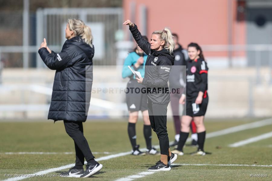 sport, action, Stadion am Brentanobad, SGE, Fussball, Frankfurt, FCB, FC Bayern München II, Eintracht Frankfurt II, DFB, 2. Frauen-Bundesliga, 02.03.2025 - Bild-ID: 2468806 sport, action, Stadion am Brentanobad, SGE, Fussball, Frankfurt, FCB, FC Bayern München II, Eintracht Frankfurt II, DFB, 2. Frauen-Bundesliga, 02.03.2025 - Bild-ID: 2468806