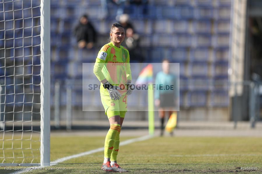 sport, action, Stadion am Brentanobad, SGE, Fussball, Frankfurt, FCB, FC Bayern München II, Eintracht Frankfurt II, DFB, 2. Frauen-Bundesliga, 02.03.2025 - Bild-ID: 2468835 sport, action, Stadion am Brentanobad, SGE, Fussball, Frankfurt, FCB, FC Bayern München II, Eintracht Frankfurt II, DFB, 2. Frauen-Bundesliga, 02.03.2025 - Bild-ID: 2468835