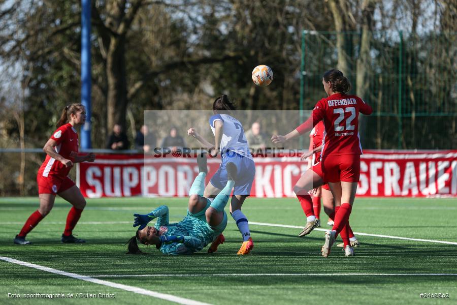 sport, action, TSV Jahn Calden, TSV, Regionalliga Süd, Offenbach, OFC, Kickers Offenbach, KR Bierbrauerweg, Fussball, 02.03.2025 - Bild-ID: 2468862