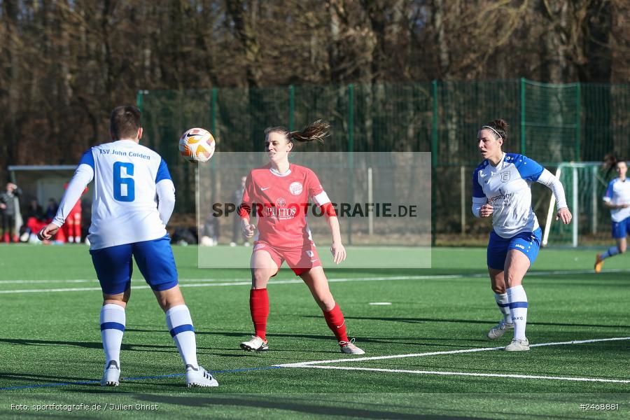 sport, action, TSV Jahn Calden, TSV, Regionalliga Süd, Offenbach, OFC, Kickers Offenbach, KR Bierbrauerweg, Fussball, 02.03.2025 - Bild-ID: 2468881