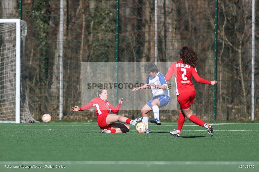 sport, action, TSV Jahn Calden, TSV, Regionalliga Süd, Offenbach, OFC, Kickers Offenbach, KR Bierbrauerweg, Fussball, 02.03.2025 - Bild-ID: 2468975
