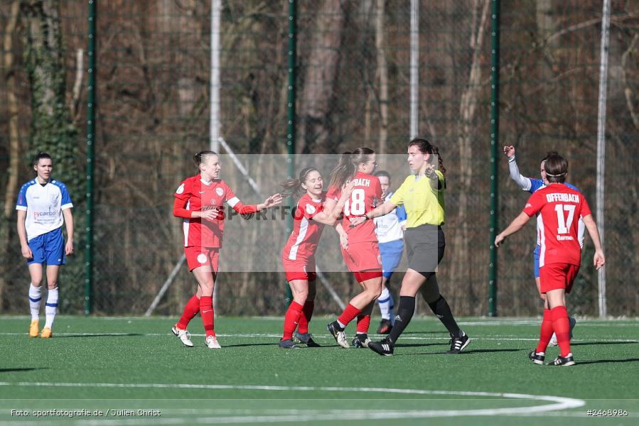 sport, action, TSV Jahn Calden, TSV, Regionalliga Süd, Offenbach, OFC, Kickers Offenbach, KR Bierbrauerweg, Fussball, 02.03.2025 - Bild-ID: 2468986