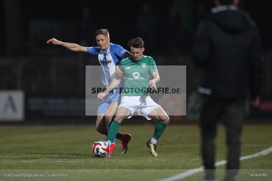 Sachs-Stadion, Schweinfurt, 07.03.2025, sport, action, BFV, Fussball, 24. Spieltag, Regionalliga Bayern, FVI, FCS, FV Illertissen, 1. FC Schweinfurt 1905 - Bild-ID: 2469195